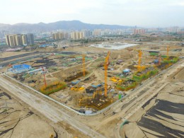 蘭州恒大山水城項目D、E地塊土石方工程施工